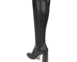 Franco Sarto Katherine Wide Calf High Shaft Boots Black Discount