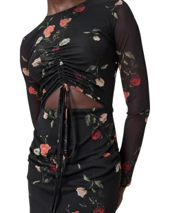 Women AllSaints Kathy Mesh Dress