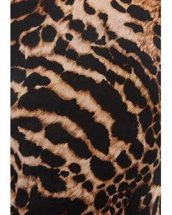 AllSaints Katlyn Top Pardus Honey Brown Discount