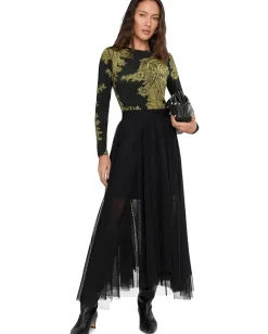 AllSaints Katlyn Top Ella Black