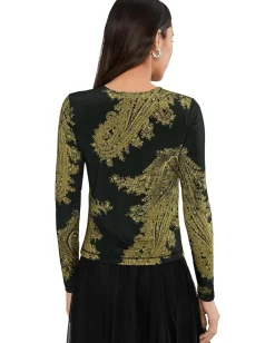 AllSaints Katlyn Top Ella Black