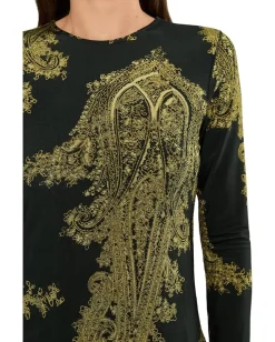 AllSaints Katlyn Top Ella Black