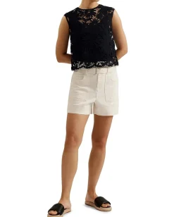 Women Ted Baker Katrnn Crochet Knit Top