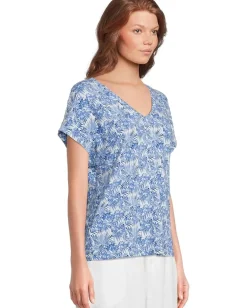 Tommy Bahama Kauai Fantastic Fronds Tee White Sale