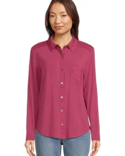 Women Tommy Bahama Kauai Hybrid Camp Shirt