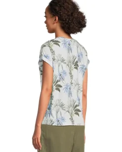 Tommy Bahama Kauai Palisade Palms Tee White Sale