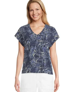 Women Tommy Bahama Kauai Sapphire Sea Tee