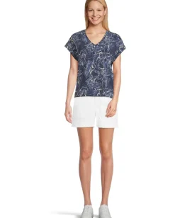 Women Tommy Bahama Kauai Sapphire Sea Tee