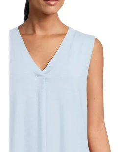 Tommy Bahama Kauai V-neck Tank Chambray Blue Heather Discount