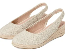 LifeStride Kayden Espadrille Natural Tan Fabric Sale