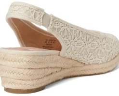 LifeStride Kayden Espadrille Natural Tan Fabric Sale