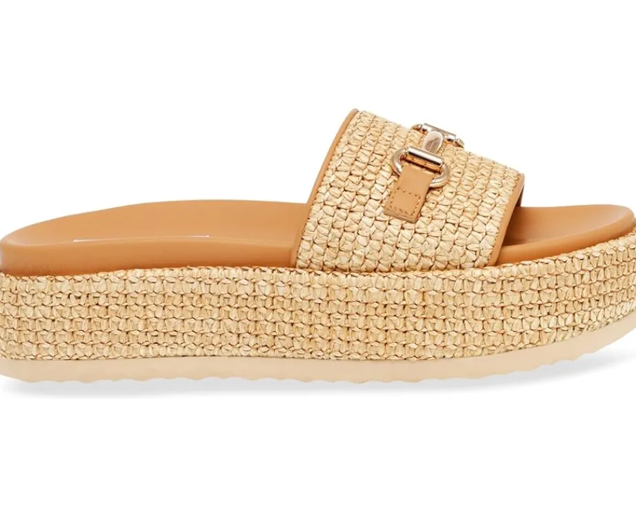 Steve Madden Kayley Natural Raffia Clearance