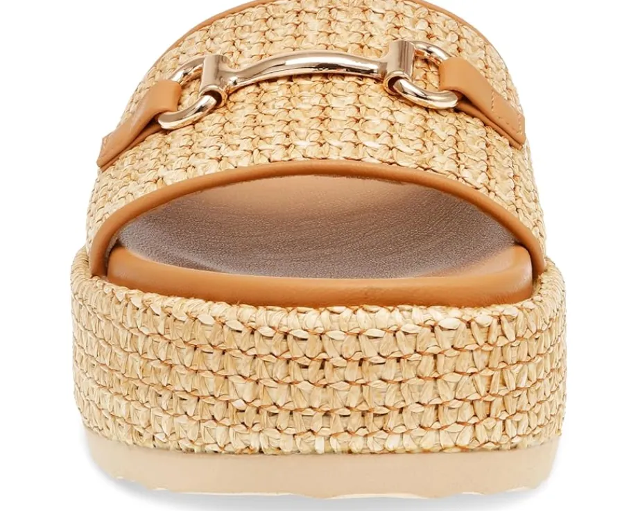 Steve Madden Kayley Natural Raffia Clearance