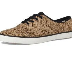 Keds Champion Seasonal Tan/Black Leopard Calf Hair