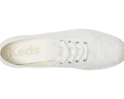 Keds Champion Seasonal Snow White Eyelet Clearance