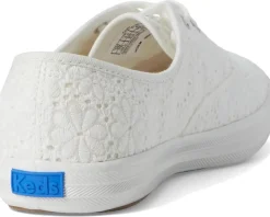 Keds Champion Seasonal Snow White Eyelet Clearance