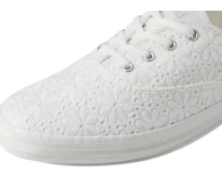 Keds Champion Seasonal Snow White Eyelet Clearance