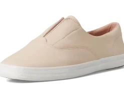 Keds Champion Square Toe Slip-On Peony Soft Leather Best