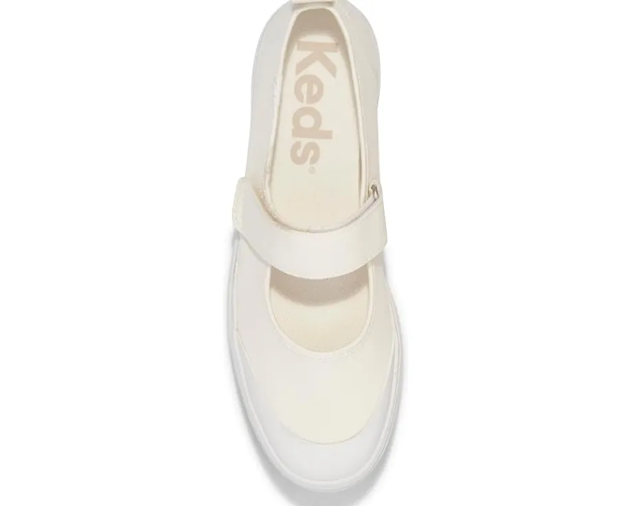 Keds Mary Jane White Canvas Discount