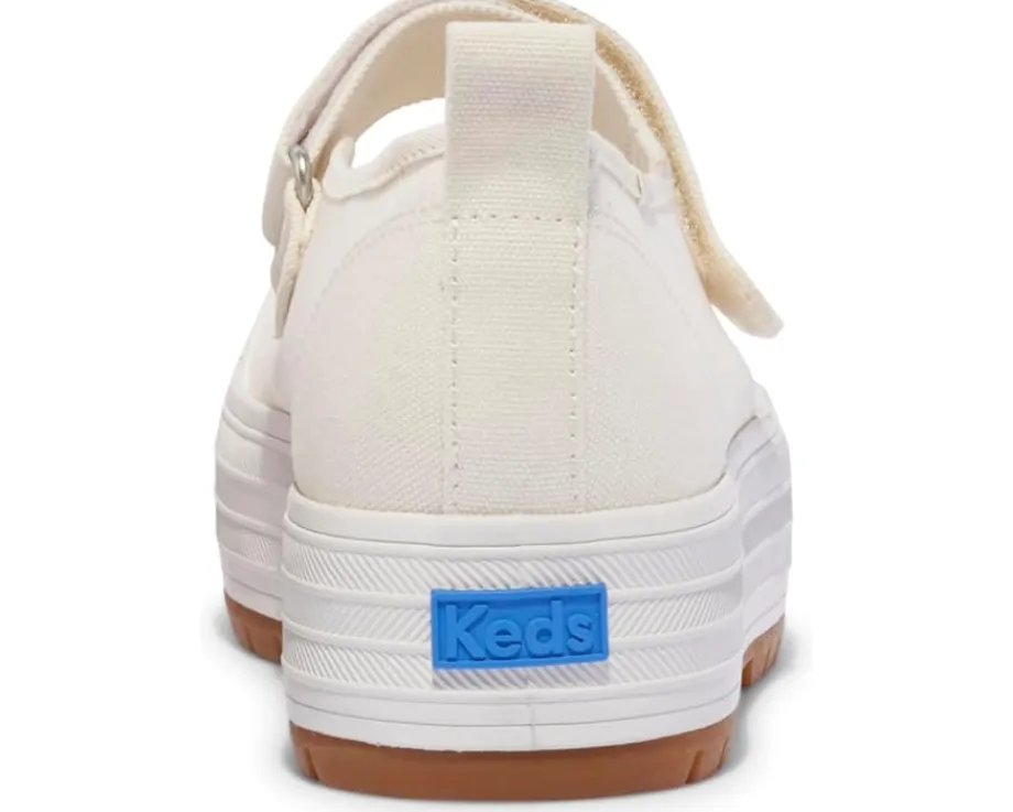 Keds Mary Jane White Canvas Discount