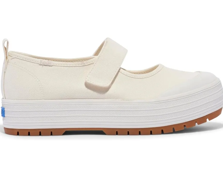 Keds Mary Jane White Canvas Discount