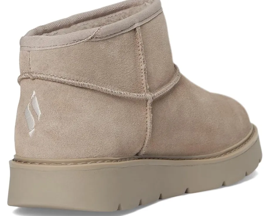 SKECHERS Keepsakes Cozy - Cozy Mini Hands Free Slip-ins Taupe Discount
