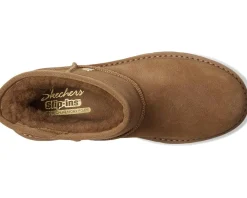 SKECHERS Keepsakes Cozy - Cozy Mini Hands Free Slip-ins Chestnut Best