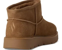 SKECHERS Keepsakes Cozy - Cozy Mini Hands Free Slip-ins Chestnut Best
