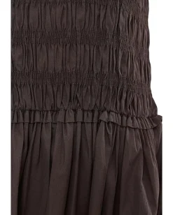 Madewell Keeran Dress Molasses Outlet