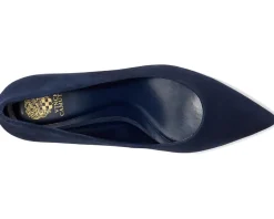 Vince Camuto Kehlia Kitten Heel Pump Deep Navy Outlet