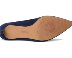 Vince Camuto Kehlia Kitten Heel Pump Deep Navy Outlet