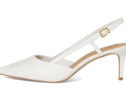 Vince Camuto Kelten Bunched Toe Slingback Pumps Bianco Best