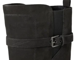 Naturalizer Kenna Knee High Boots Grey Suede Clearance