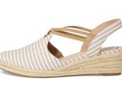 LifeStride Kennedy Tan/White Linen Stripe Online