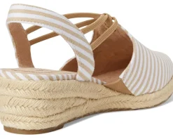 LifeStride Kennedy Tan/White Linen Stripe Online