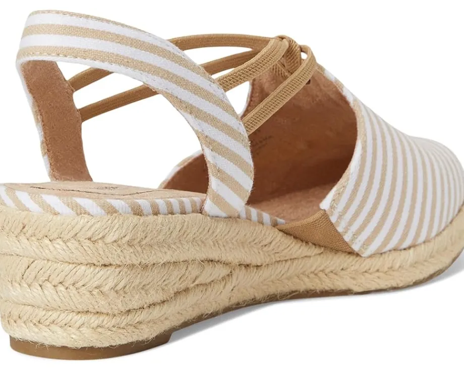 LifeStride Kennedy Tan/White Linen Stripe Online