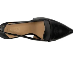 Women Lauren Ralph Lauren Khloe Leather Slingback Loafers Pumps