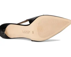 Women Lauren Ralph Lauren Khloe Leather Slingback Loafers Pumps