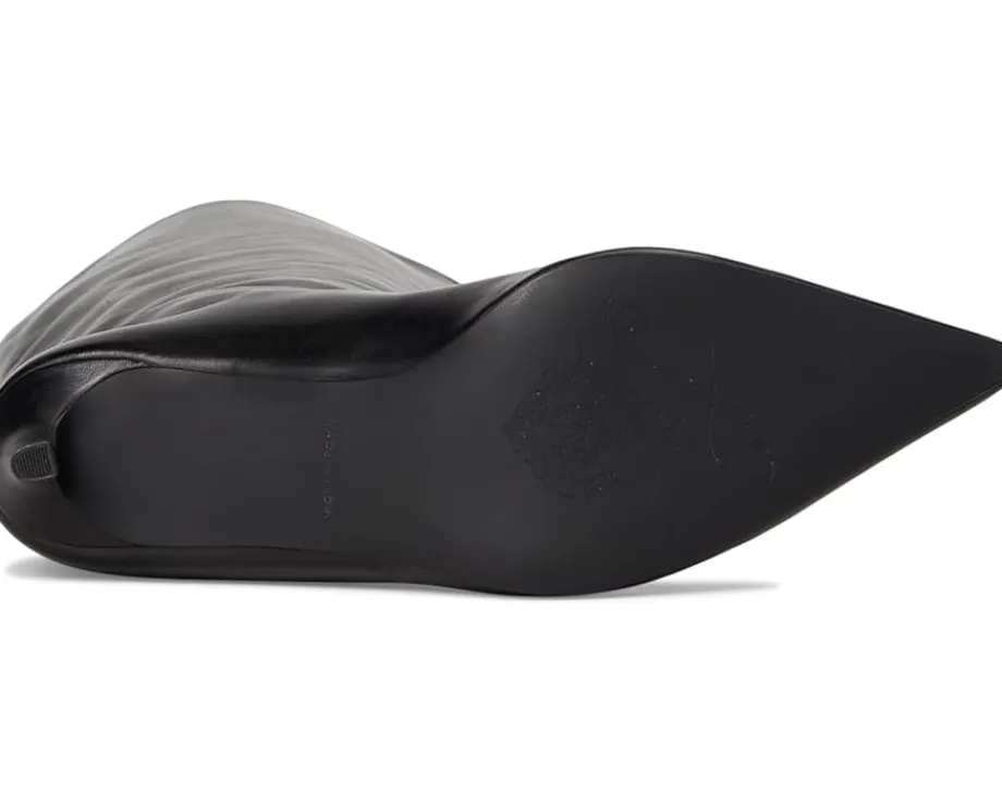 Free People Kiki Kitten Heel Boots Black Leather Best