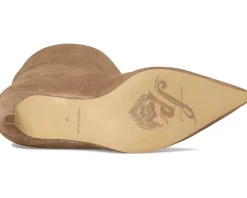 Free People Kiki Kitten Heel Boots Tan Suede Best