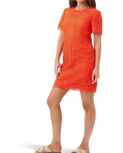 Trina Turk Kimasu Dress Ryuji Red Discount