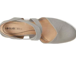 LifeStride Kimball Cloudy Grey Fabric