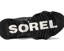 SOREL Kinetic™ Impact Puffy Zip Waterproof Black/Sea Salt 1 Outlet