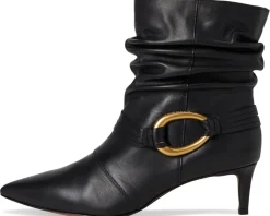 Vince Camuto Kirpa Slouchy O-ring Bootsie Black Hot