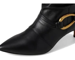 Vince Camuto Kirpa Slouchy O-ring Bootsie Black Hot