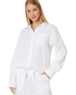 Women Splendid Kit Gauze Shirt