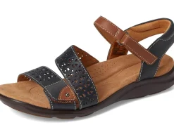 Clarks Kitly Way Navy Leather Sale