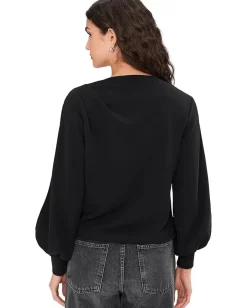 AllSaints Klara Twist Top Black 1 Online