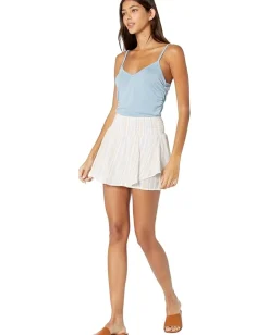 BCBGMAXAZRIA Knit Cami Shadow Blue New