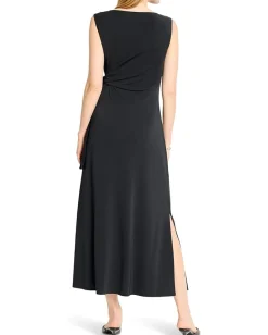 NIC+ZOE Knit Crepe Dominique Dress Black Onyx Best